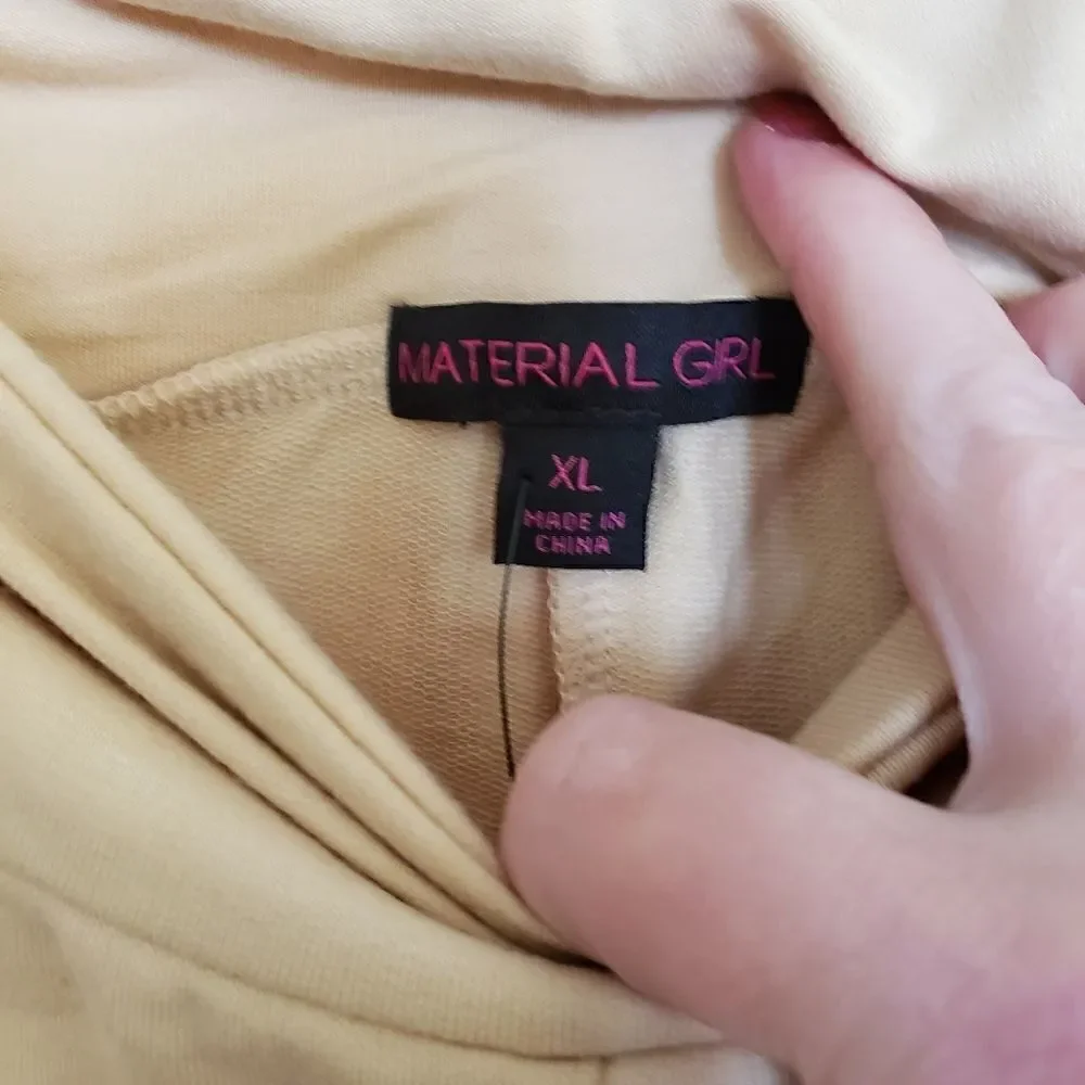 Material Girl Juniors French Terry Casual Shorts